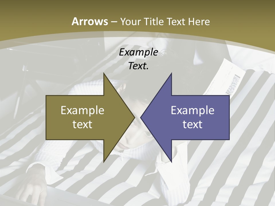 Cute Bedroom Skirt PowerPoint Template