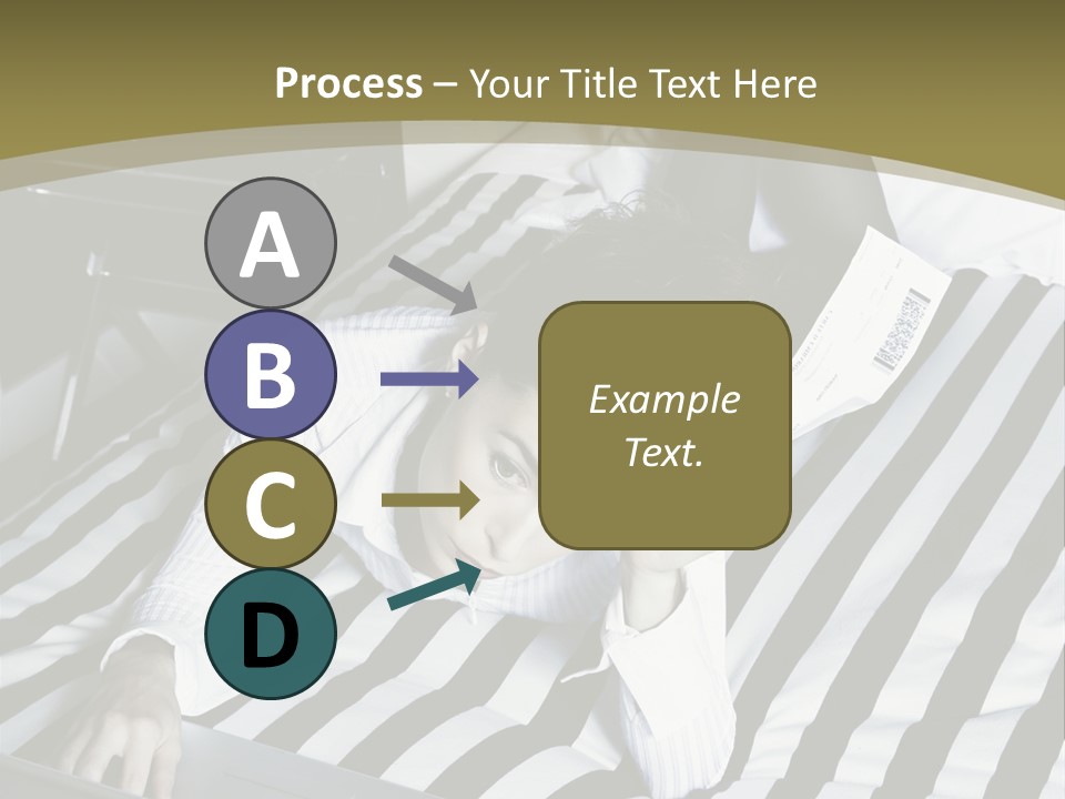 Cute Bedroom Skirt PowerPoint Template