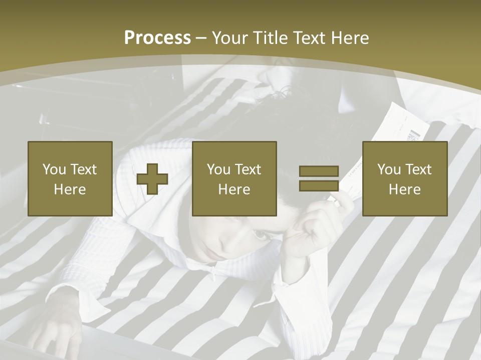 Cute Bedroom Skirt PowerPoint Template