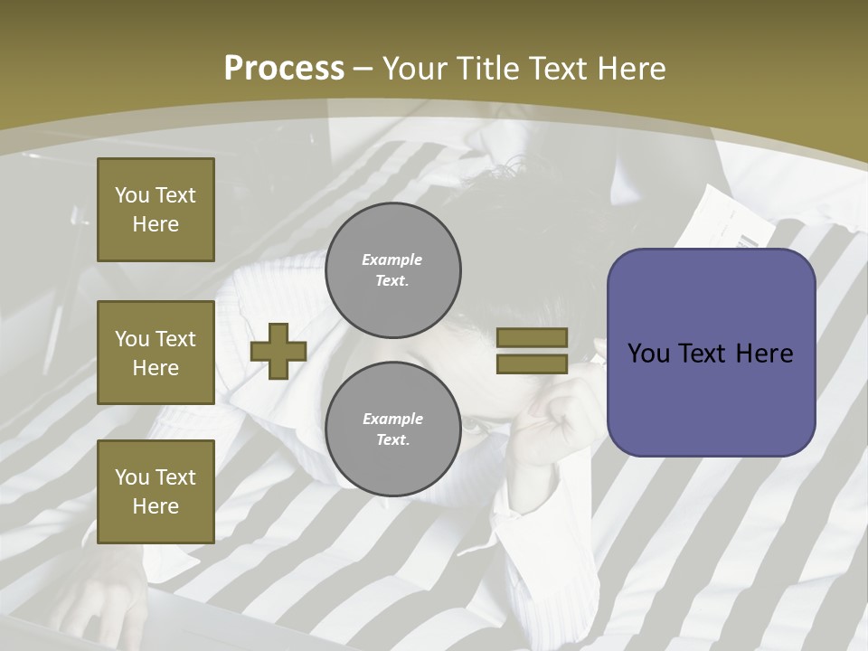 Cute Bedroom Skirt PowerPoint Template
