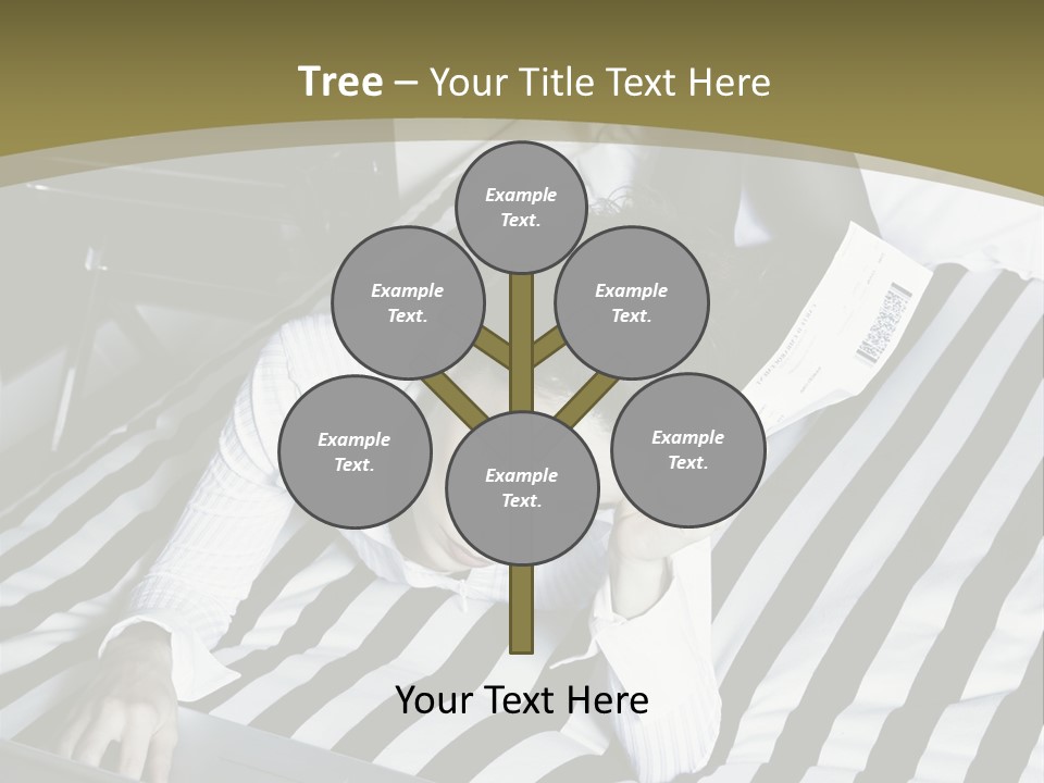 Cute Bedroom Skirt PowerPoint Template