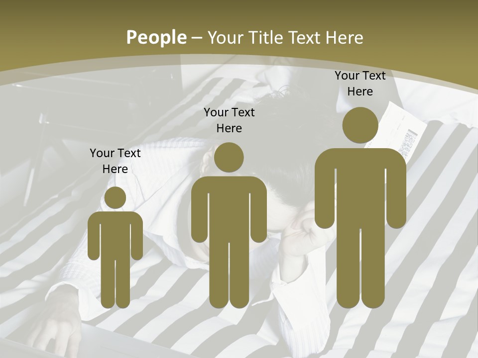 Cute Bedroom Skirt PowerPoint Template