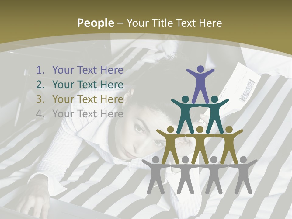 Cute Bedroom Skirt PowerPoint Template