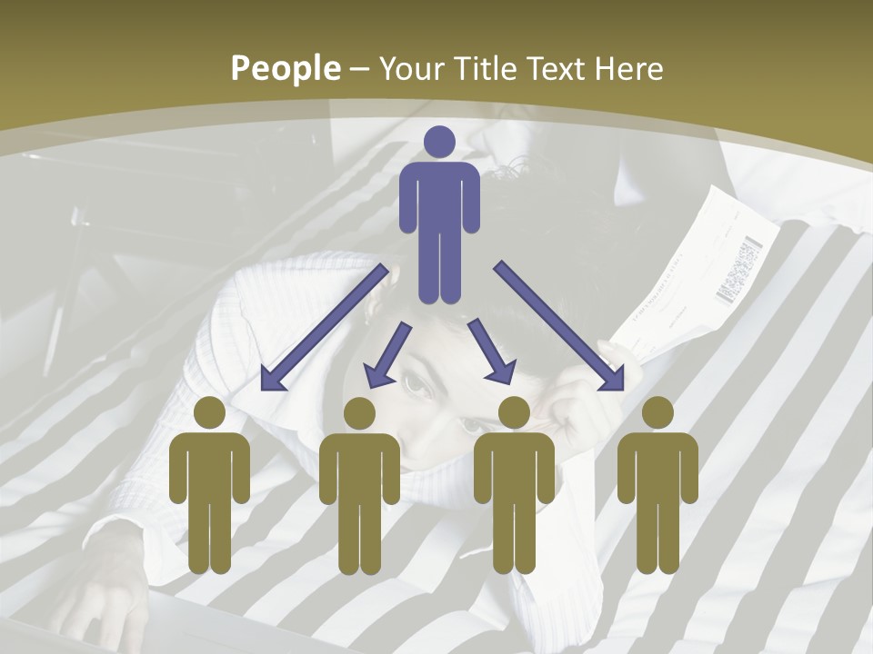 Cute Bedroom Skirt PowerPoint Template