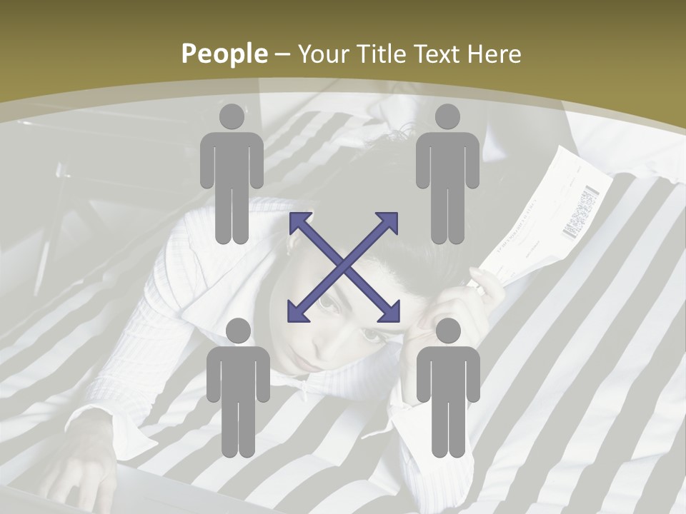 Cute Bedroom Skirt PowerPoint Template