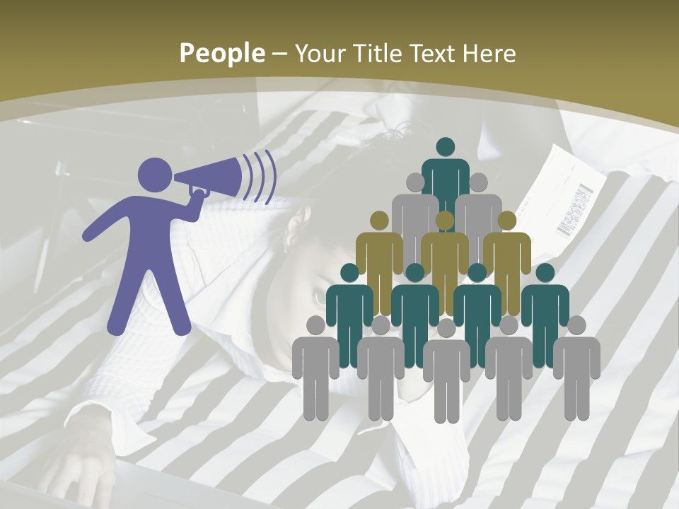 Cute Bedroom Skirt PowerPoint Template