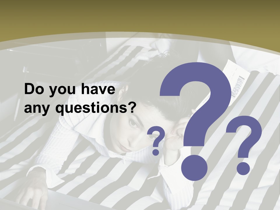 Cute Bedroom Skirt PowerPoint Template