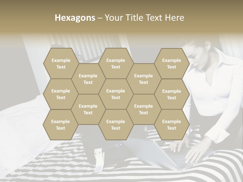 Cute Bedroom Surfing PowerPoint Template