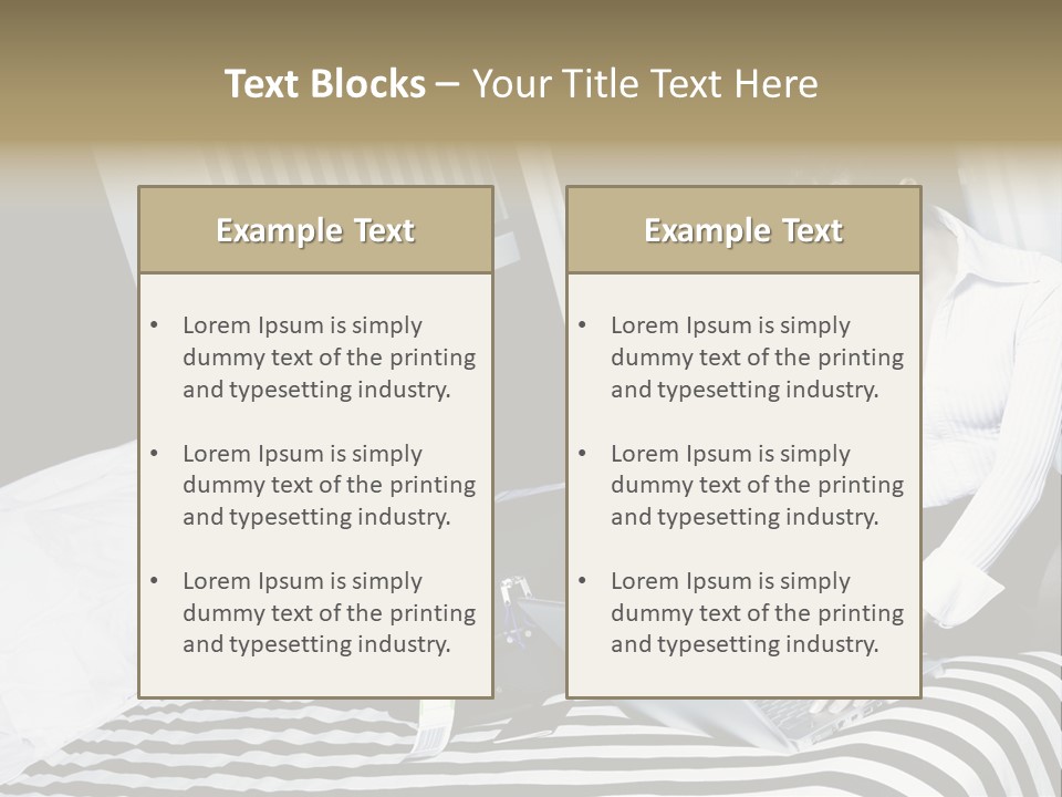 Cute Bedroom Surfing PowerPoint Template