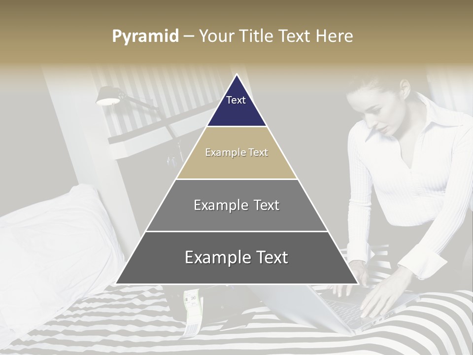 Cute Bedroom Surfing PowerPoint Template