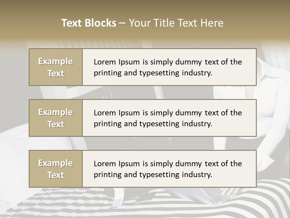 Cute Bedroom Surfing PowerPoint Template