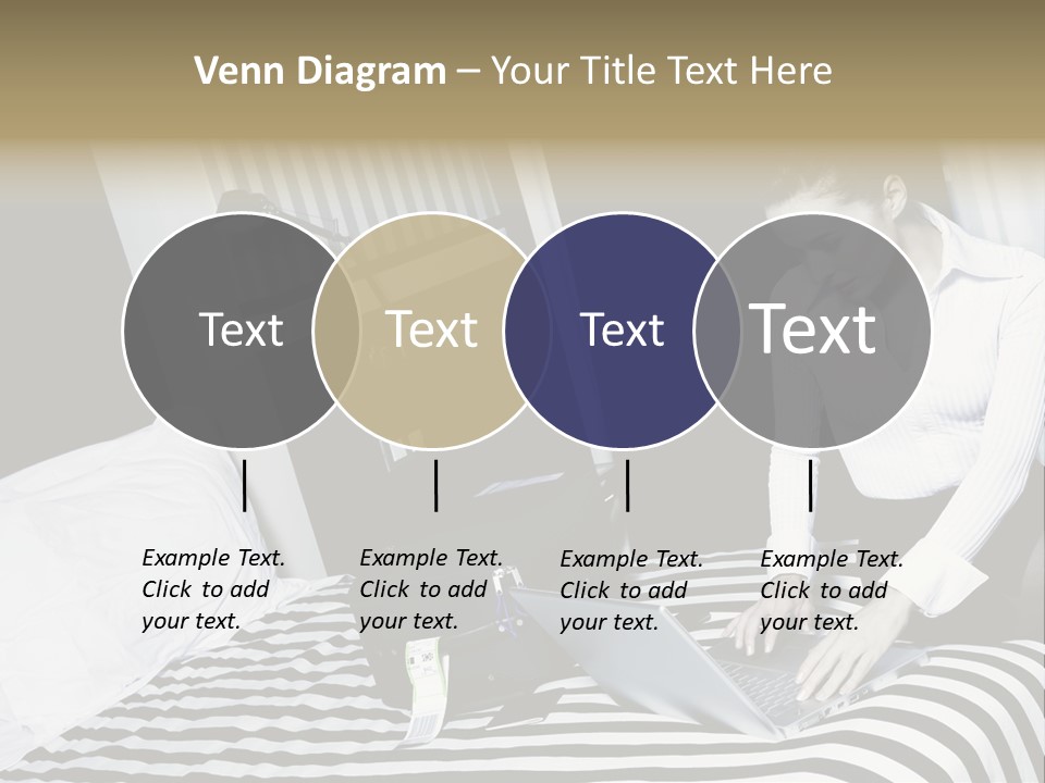 Cute Bedroom Surfing PowerPoint Template