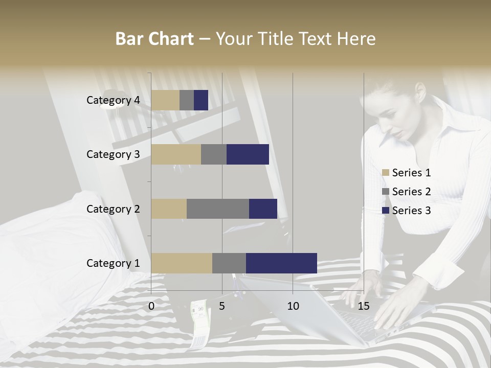 Cute Bedroom Surfing PowerPoint Template