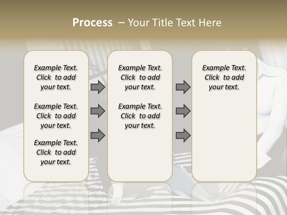 Cute Bedroom Surfing PowerPoint Template