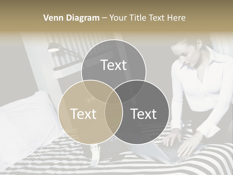 Cute Bedroom Surfing PowerPoint Template