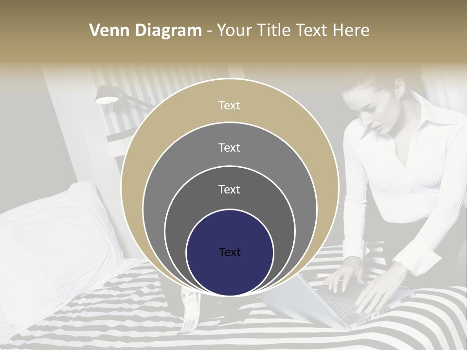 Cute Bedroom Surfing PowerPoint Template