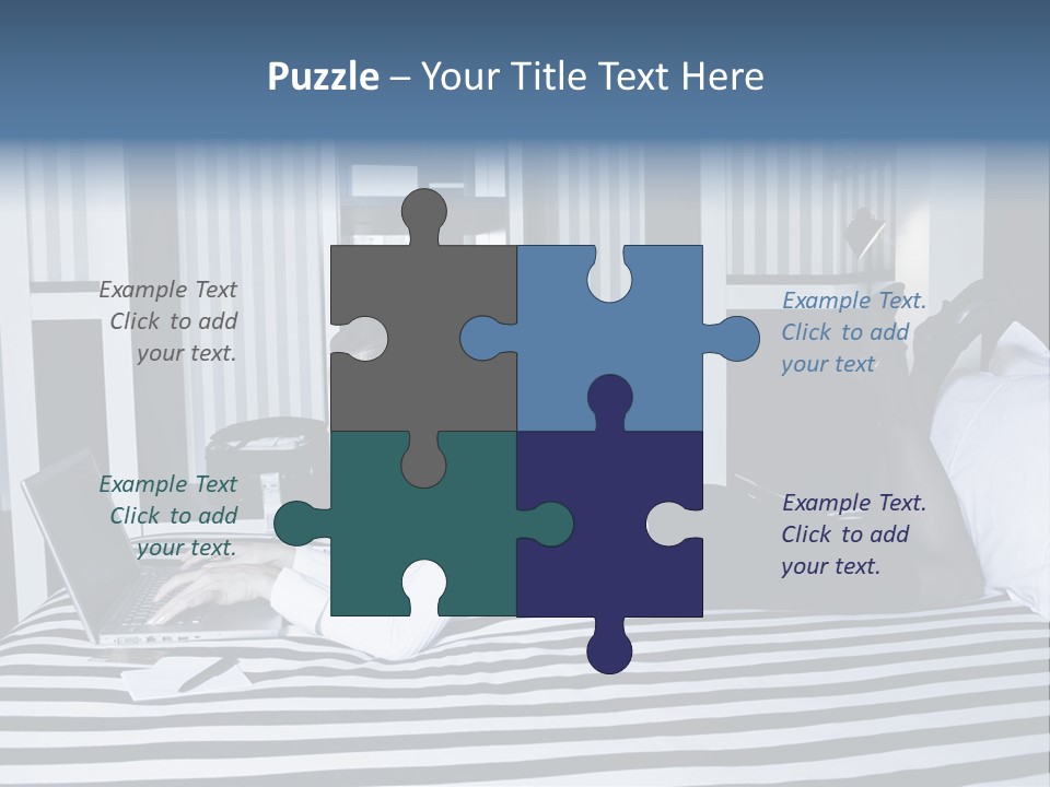 Type E Commerce Home PowerPoint Template