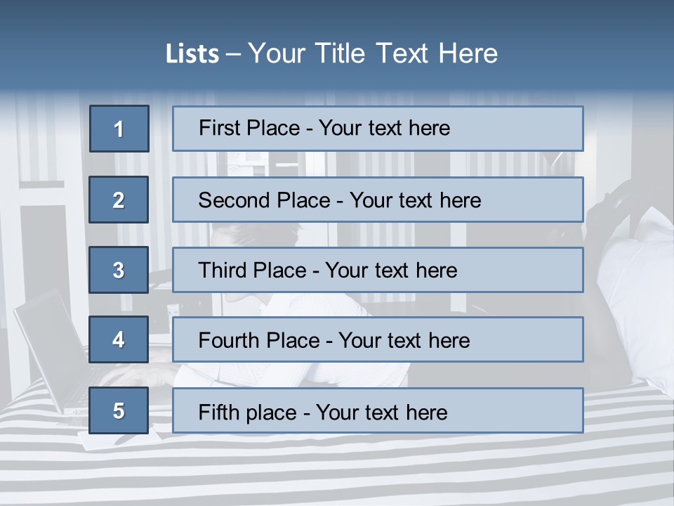 Type E Commerce Home PowerPoint Template