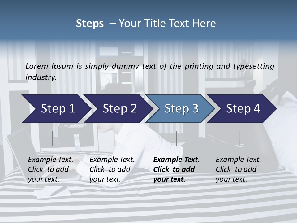 Type E Commerce Home PowerPoint Template