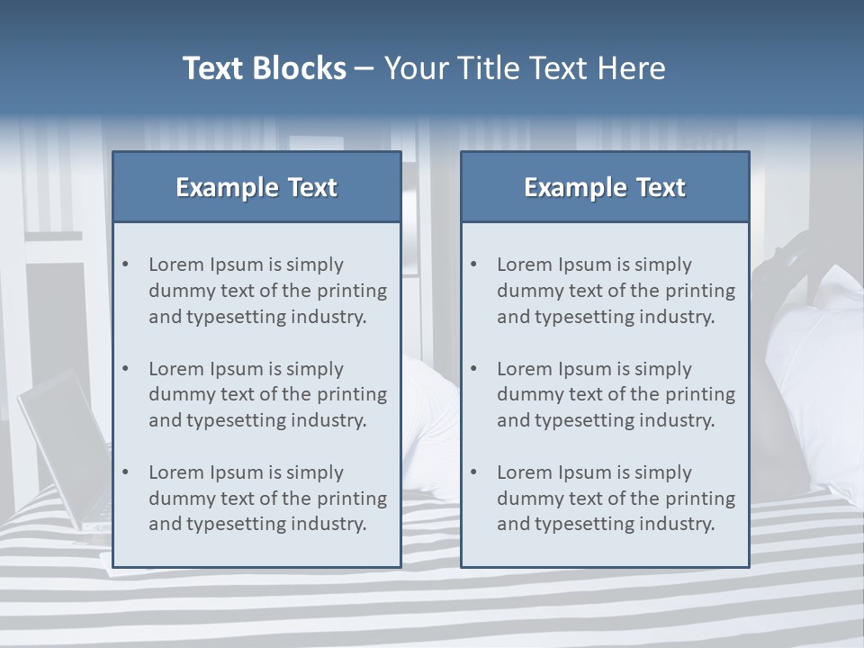 Type E Commerce Home PowerPoint Template
