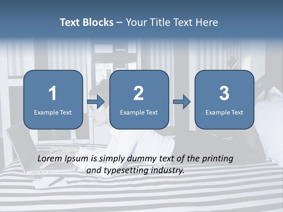 Type E Commerce Home PowerPoint Template
