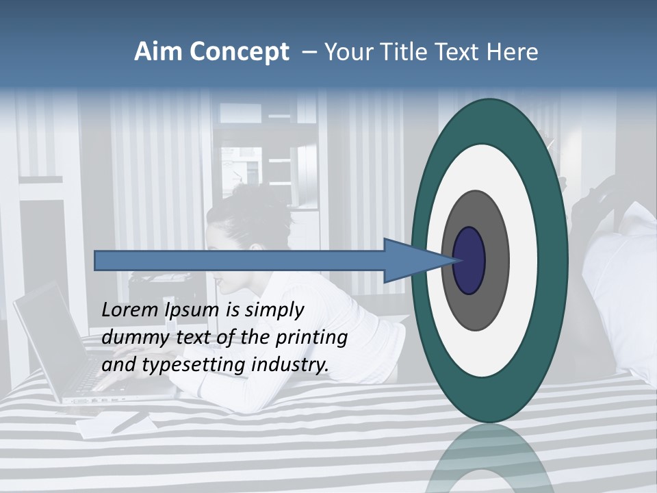 Type E Commerce Home PowerPoint Template