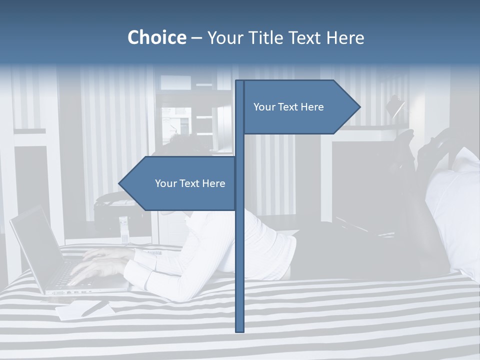 Type E Commerce Home PowerPoint Template