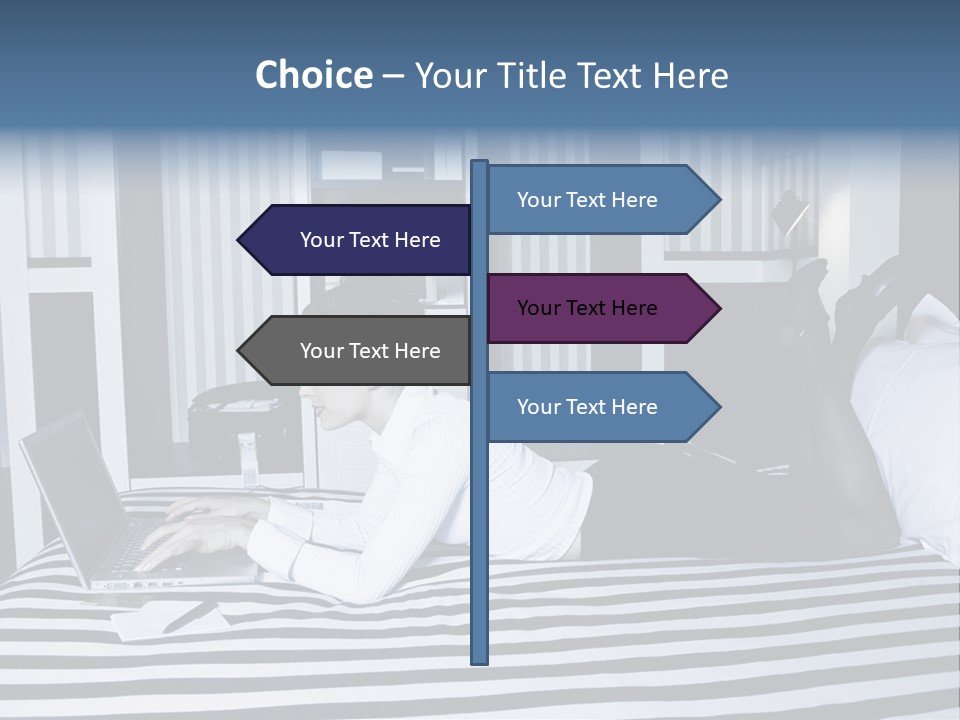 Type E Commerce Home PowerPoint Template