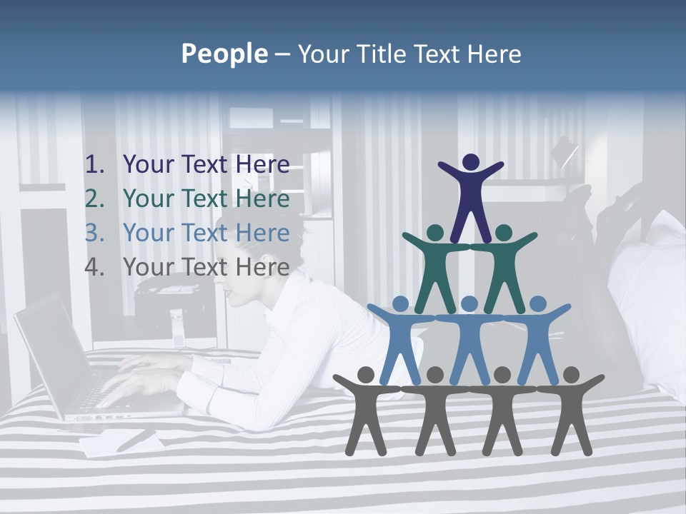 Type E Commerce Home PowerPoint Template