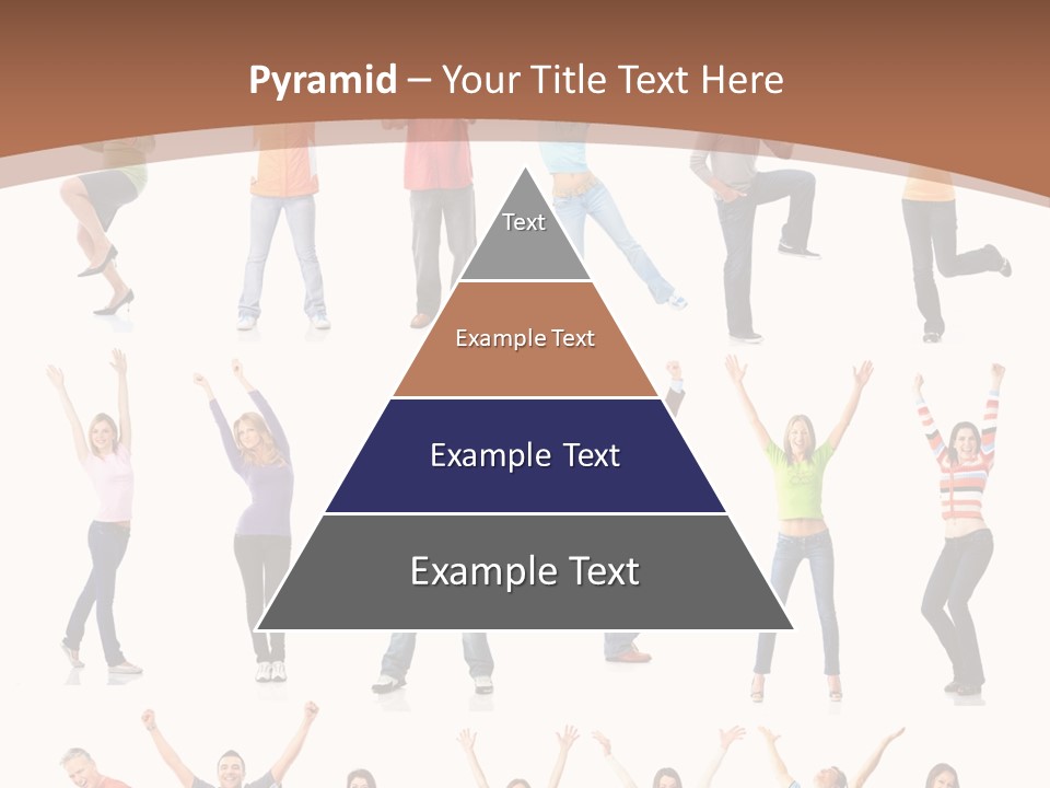 Girl Message Joyful PowerPoint Template