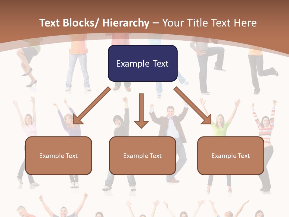 Girl Message Joyful PowerPoint Template