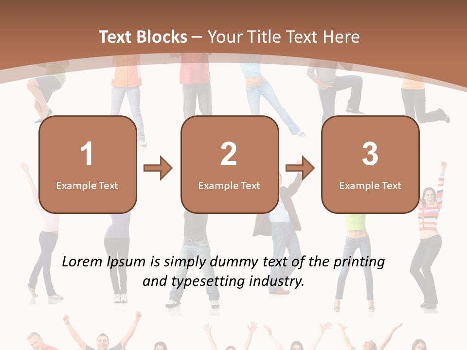 Girl Message Joyful PowerPoint Template