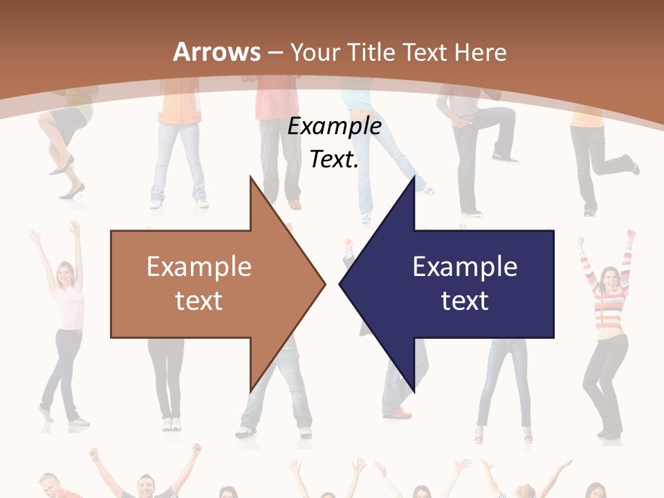 Girl Message Joyful PowerPoint Template