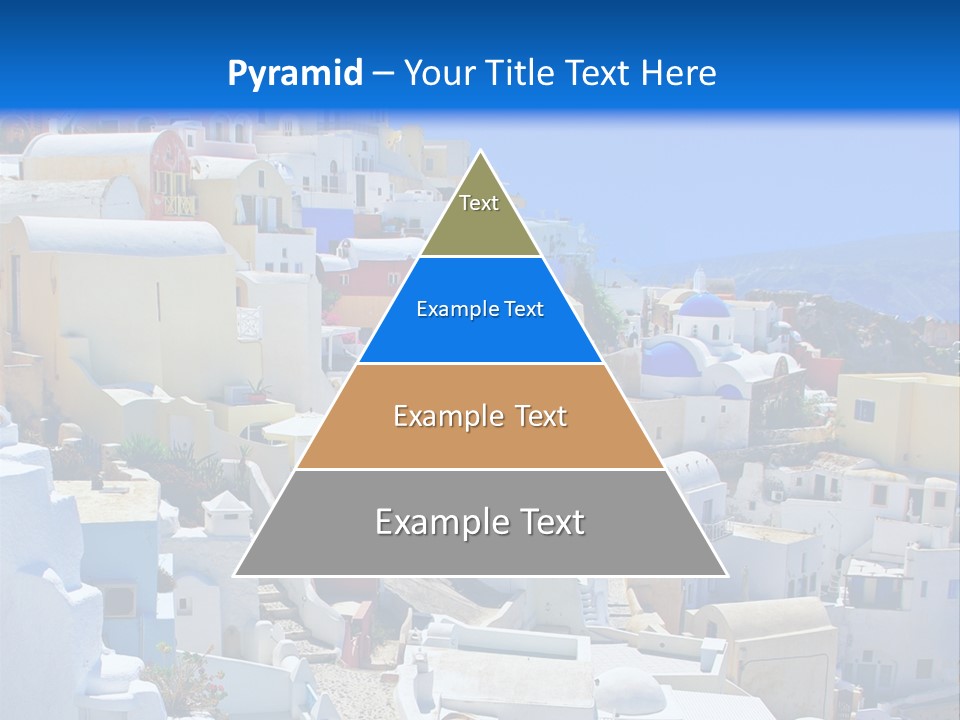 City Travel Colored PowerPoint Template