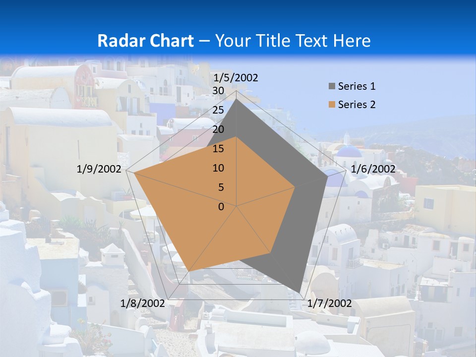 City Travel Colored PowerPoint Template