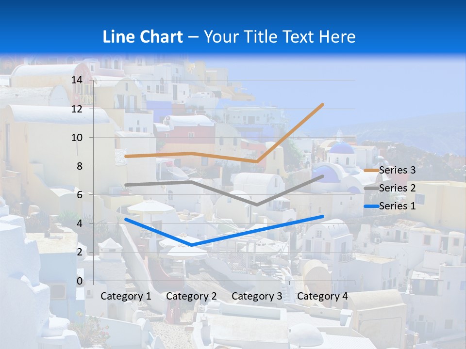 City Travel Colored PowerPoint Template