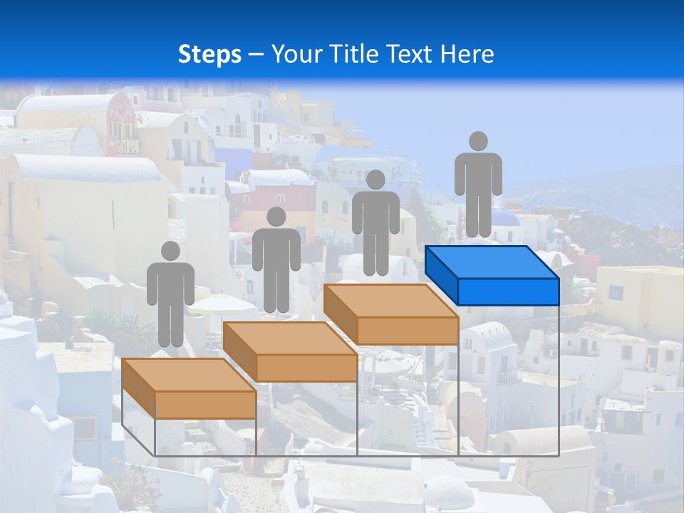 City Travel Colored PowerPoint Template