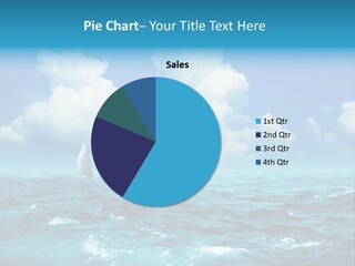 Vacation Rays Wave PowerPoint Template