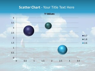 Vacation Rays Wave PowerPoint Template