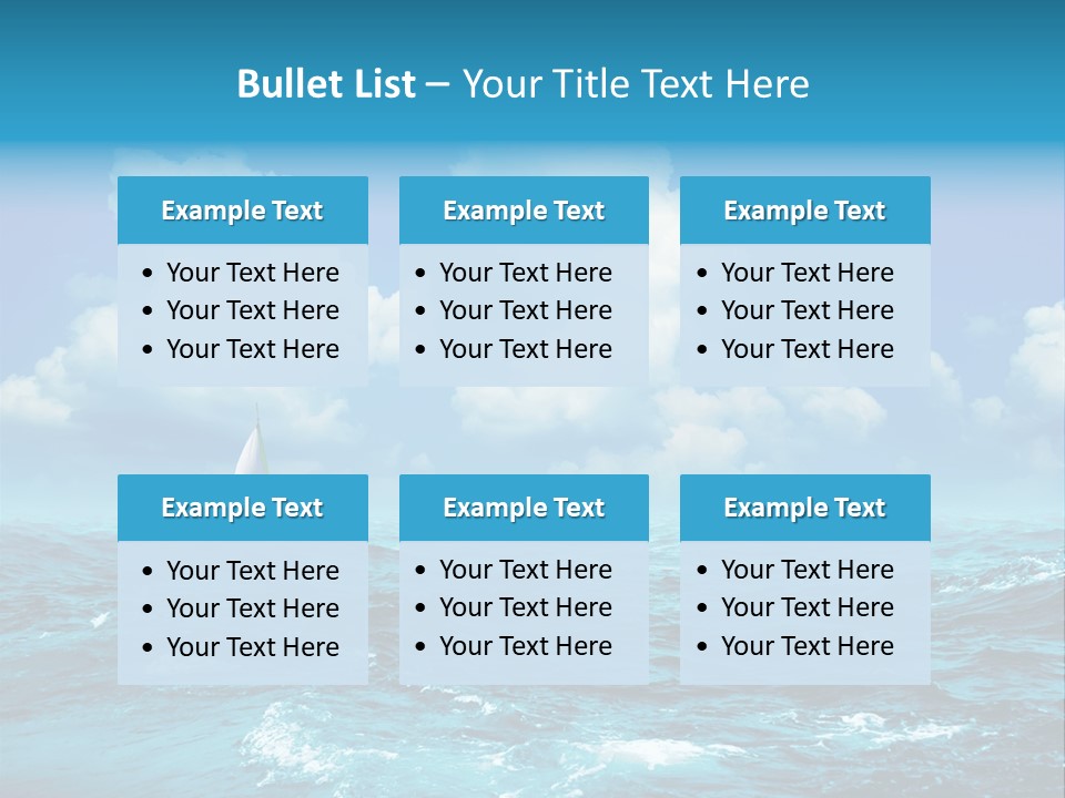 Vacation Rays Wave PowerPoint Template