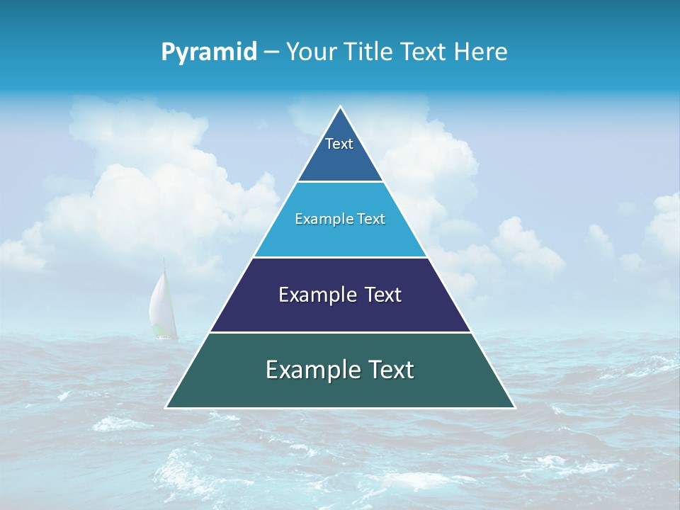 Vacation Rays Wave PowerPoint Template