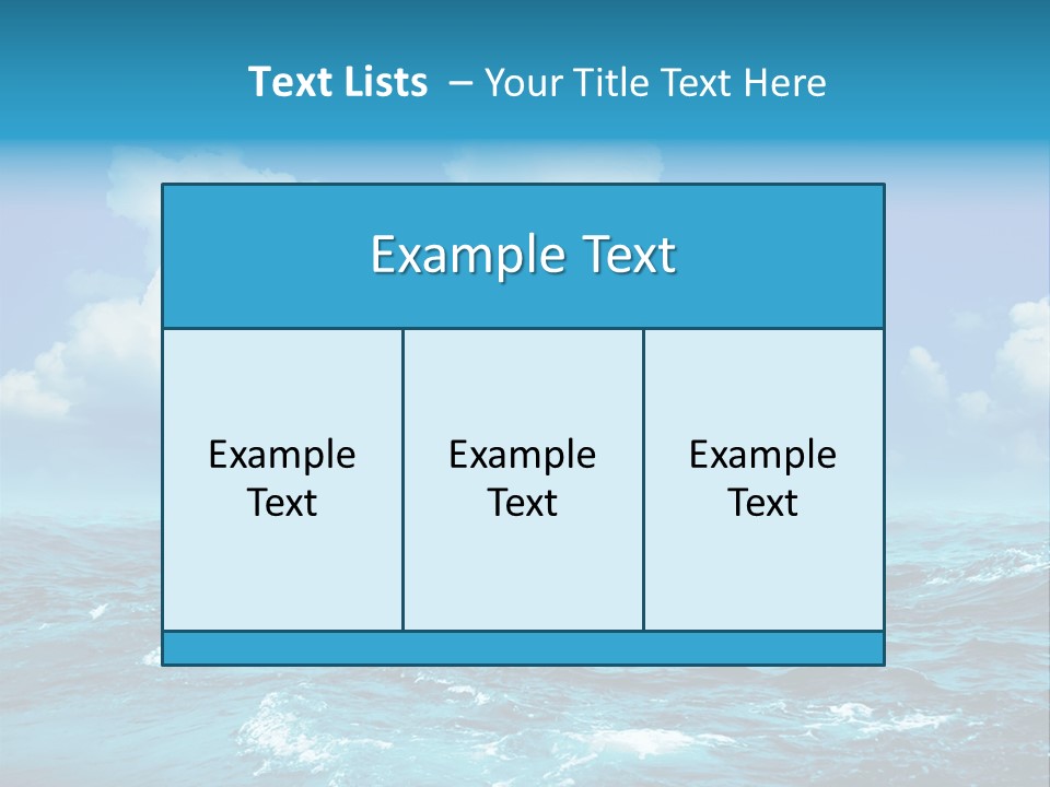 Vacation Rays Wave PowerPoint Template
