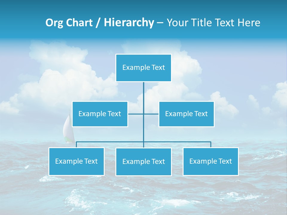 Vacation Rays Wave PowerPoint Template