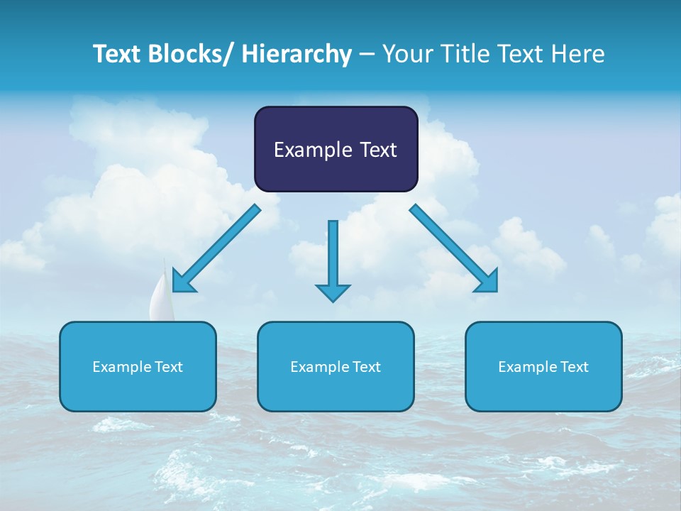Vacation Rays Wave PowerPoint Template