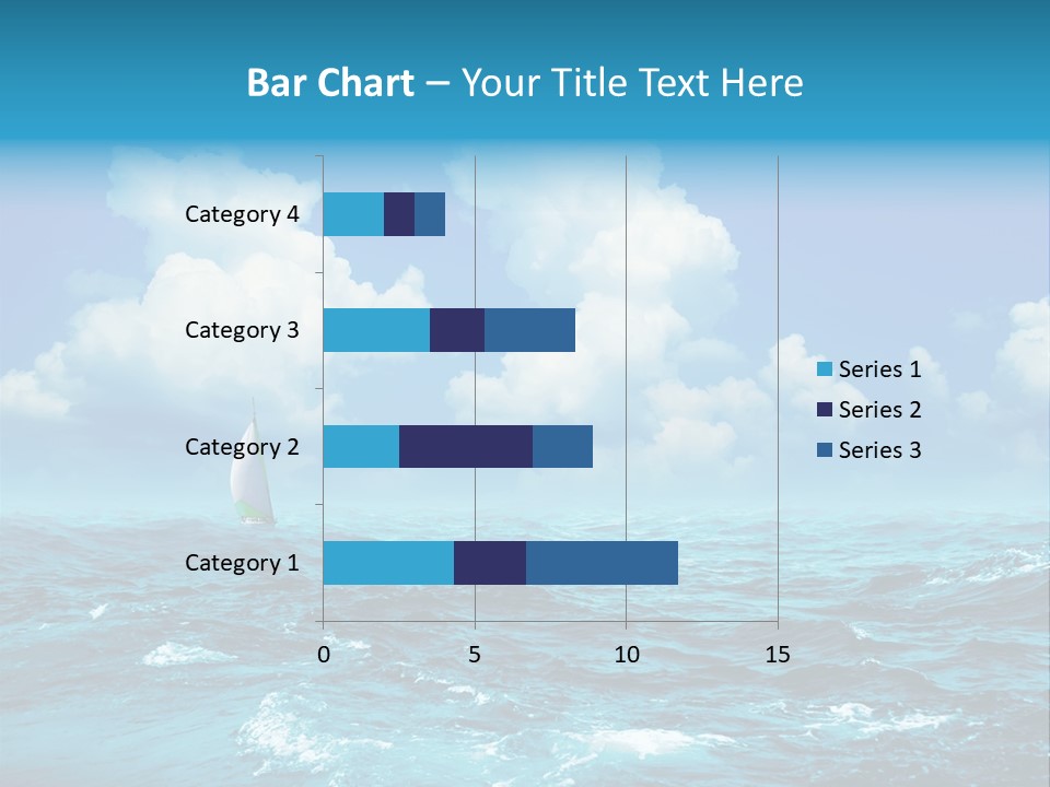 Vacation Rays Wave PowerPoint Template
