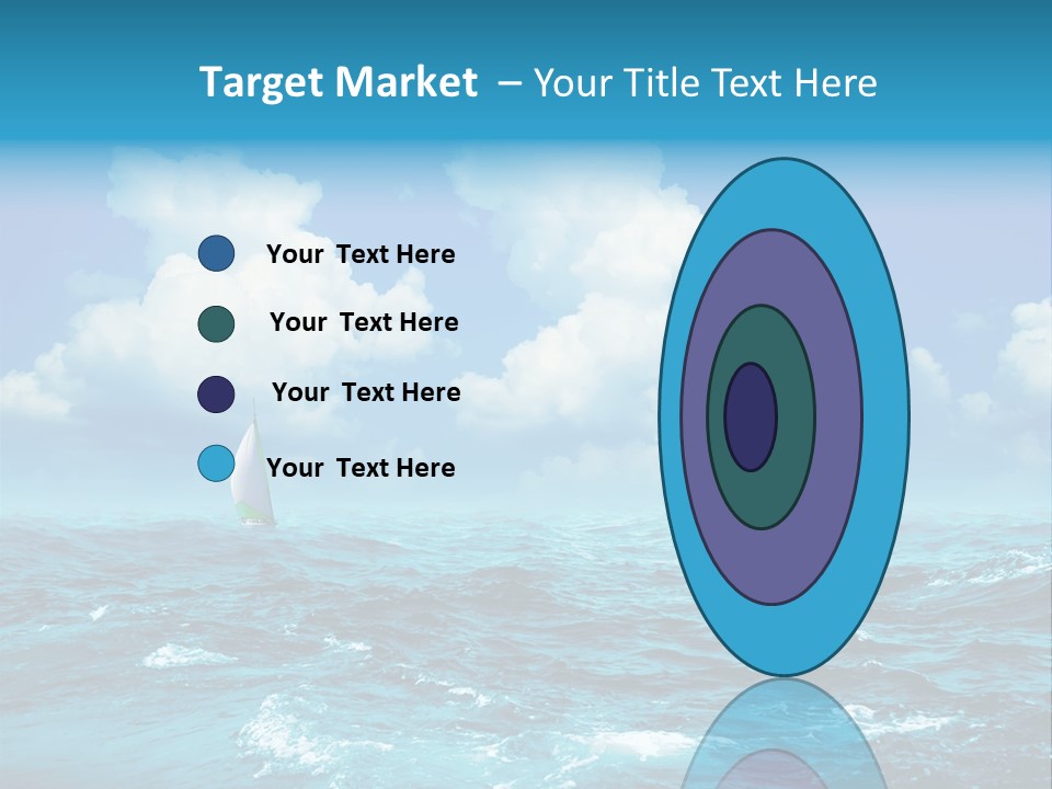 Vacation Rays Wave PowerPoint Template