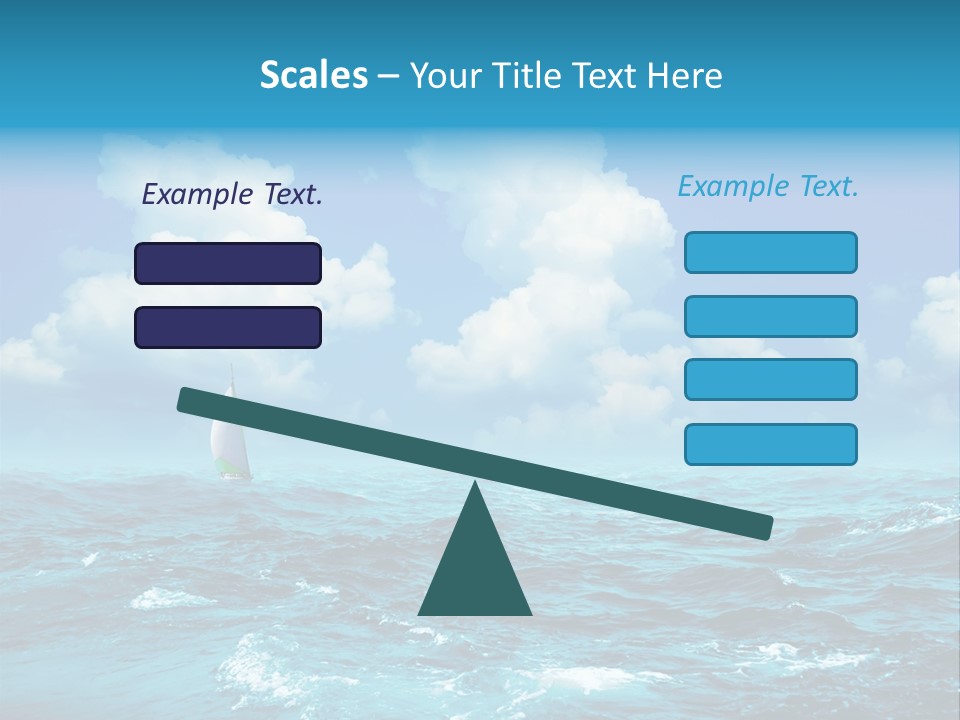Vacation Rays Wave PowerPoint Template
