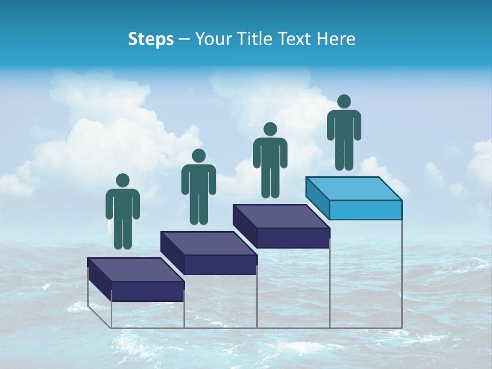 Vacation Rays Wave PowerPoint Template