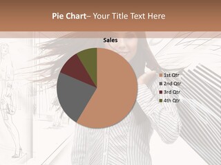 Consumerism Shopaholic Centre PowerPoint Template