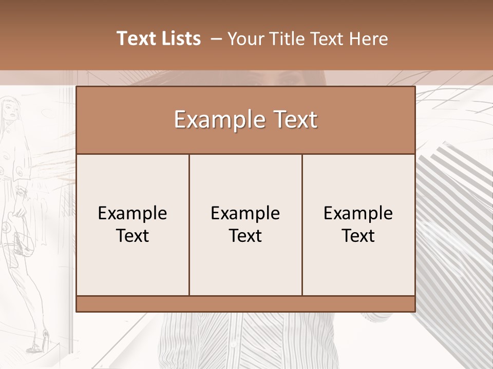 Consumerism Shopaholic Centre PowerPoint Template